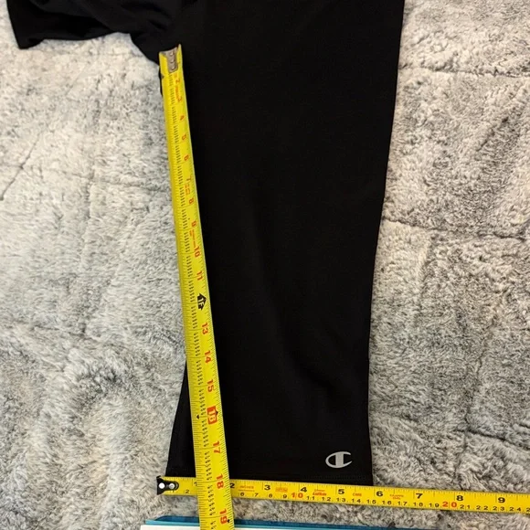 Champion Black Women’s Powerflex Capri Leggings-L - Picture 6 of 7